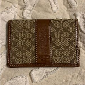 Coach Card Wallet